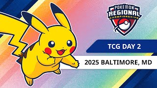 TCG Day 2  2025 Pokémon Baltimore Regional Championships [upl. by Esilenna]