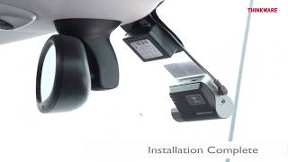 Thinkware F800 Dash Cam  Installation Guide [upl. by Sueahccaz493]