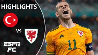 Gareth Bale misses penalty but gets TWO assists in Wales win vs Turkey  Highlights  ESPN FC [upl. by Clara]