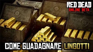 Come fare Lingotti DORO nel 2020  RED DEAD ONLINE ITA TUTORIAL [upl. by Hagai]