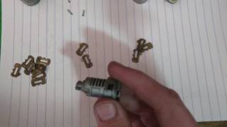 How to rekey an S10 door lock cylinder [upl. by Auliffe]