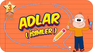 3 Sınıf Türkçe Adlar İsimler 2022 [upl. by Krm]