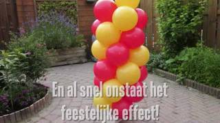 Zelf een Ballonnenboog maken met Balloon Vines [upl. by Merrill]