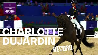 Charlotte Dujardin amp MSJ Freestyle Record Breaking Performance  FEI Dressage World Cup™ [upl. by Alfonse]