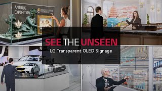 LG Transparent OLED Signage – Everything you need to know [upl. by Phyllida]