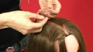 How to Install Bling String Hair Tinsel  DoctoredLockscom [upl. by Massarelli762]