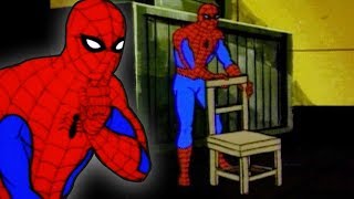 Animated SpiderMan  Funniest Moments [upl. by Tnilf]