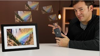 Best Gift Idea 2021  Skylight Digital Frame Review [upl. by Philly]