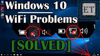 How To Fix WiFi Connection Problems in Windows 10 8 7 Red X on WiFi 8 Fixes [upl. by Hayman]