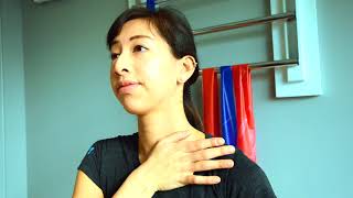 Neck Pain amp Stiffness  Sternocleidomastoid Muscle Stretch [upl. by Tterb]