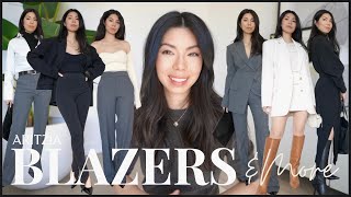 ARITZIA BLAZERS TRYON amp Some Work Outfits [upl. by Bernardina]