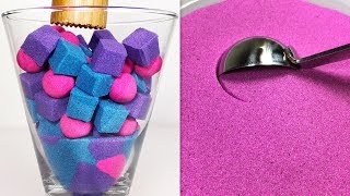 Very Satisfying and Relaxing Compilation 148 Kinetic Sand ASMR [upl. by Babby]