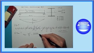 TRAVE DI ACCIAIO IPE  VERIFICA FLESSIONE MSL 246 [upl. by Peterson]