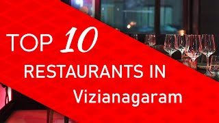 Top 10 best Restaurants in Vizianagaram India [upl. by Ellehcir]