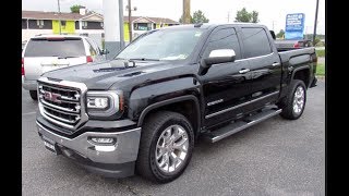 SOLD 2016 GMC Sierra 1500 SLT Walkaround Start up Tour and Overview [upl. by Hnahym]