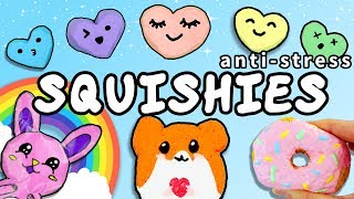 SQUISHIES KAWAII ANTISTRESS DIY [upl. by Hanonew272]