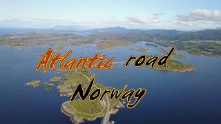 Storseisundet bridge from Atlantic Road Norway 4K [upl. by Yehudi965]