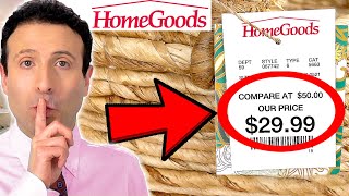 10 Shopping SECRETS HomeGoods Doesnt Want You To Know [upl. by Tuesday817]