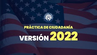 Práctica de ciudadanía americana  Versión 2022 [upl. by Osyth]