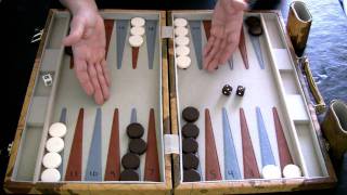 Beginner Backgammon Tutorial  2  How to Move the Checkers [upl. by Sarah827]