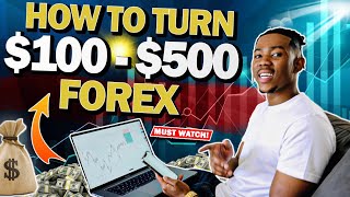 Forex  How to turn 100 to 500 🤑  SWING amp SCALP TRADING 2021 MUST WATCH [upl. by Byrle]