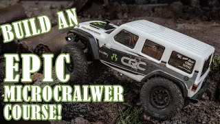 How to build a cheap and easy micro crawler indoor course [upl. by Ahsayn]