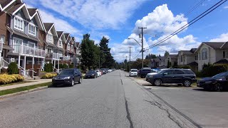 Port Coquitlam British Columbia BC Canada North Part of City Driving Tour [upl. by Ahcurb]