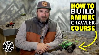 How To Build A 124 Scale Mini RC Crawler Course From Start To Finish [upl. by Bowerman]