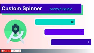 Custom Spinner Android Studio [upl. by Asilegna888]