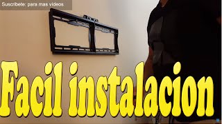 Como instalar tv en la pared USA [upl. by Nairda]