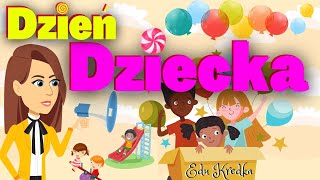 EduKredka – DZIEŃ DZIECKA  Film edukacyjny 13 [upl. by Dranyam]