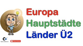 Europa Länder mit Hauptstädten bestimmen 2 [upl. by Rodolphe40]