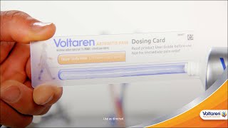 How to Use Voltaren Arthritis Pain Gel [upl. by Janis914]