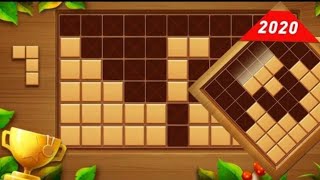 Qblock Gameplay  Wood Block Puzzle Game [upl. by Bikales435]