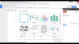 010 Cómo creo diagramas de flujo en los documentos de Google Drive [upl. by Aznofla]