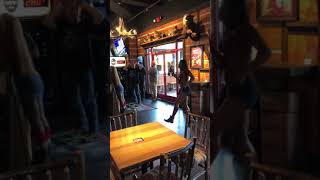 Twin Peaks girls dance at twin peaks restaurant in Florence KY [upl. by Roselia]