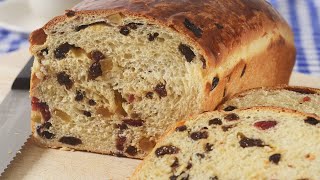 Fruit Bread Recipe Demonstration  Joyofbakingcom [upl. by Ally95]