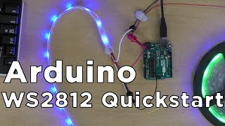 How to use WS2812B RGB LEDs with Arduino [upl. by Melvin]