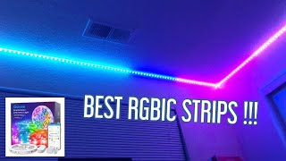 BEST LED Strips  Govee RGBIC strips music synced [upl. by Cicero]