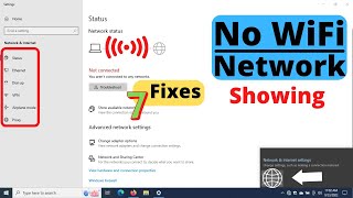 Fix WiFi Not Showing in Settings On Windows 10  Fix Missing WiFi  Wifi Problems Solved [upl. by Jim]