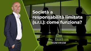 Società a responsabilità limitata srl come funziona [upl. by Esined]