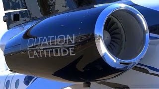 2015 Textron Cessna Citation Latitude  Arrival  Departure [upl. by Aranaj456]