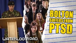 Bolton Smilie Suffers from PTSD MidAssembly  Waterloo Road [upl. by Sharla]