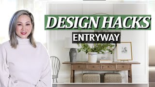 DESIGN HACKS 5 Things Every Entryway Needs  Julie Khuu [upl. by Clyve]