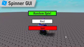 Spinner GUI Tutorial Extensible Events and Code Roblox Scripting Tutorial READ DESCRIPTION [upl. by Geordie]