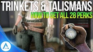 All Talismans amp All Trinkets Hidden Perks Guide  Red Dead Redemption 2 [upl. by Hniht614]