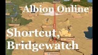 Albion Online  Caerleon to Bridgewatch fast almost safely [upl. by Andri]