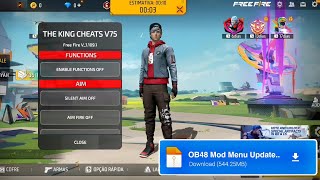 FREE FIRE NEW MOD MENU UNLIMITED DIAMOND HACK  FF MODMENU APK 2025 [upl. by Aittam595]