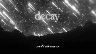 Nessa Barrett  decay official lyric video [upl. by Alleuqcaj]