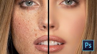 Face Smooth In Photoshop  Easy Frequency Separation Tutorial [upl. by Maillliw575]